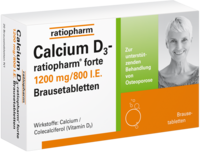 CALCIUM D3-ratiopharm forte Brausetabletten